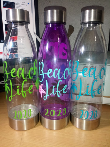 Beach Life Water Bottle