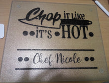 Chop It Like It's Hot Cutting Board