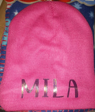 Metallic Personalized Beanie