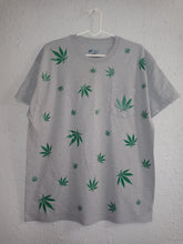 Falling Marijauna Leaves Tshirt